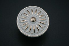 Lot of 10 Retro Brass Door Knob Cabinet Drawer Cupboard Kitchen Pull Handle