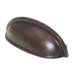 Schaub Traditional Drawer Cup Pull 3″ Ctr Antique Satin Bronze 730-ASBZ