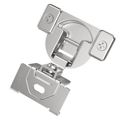 Chibery Non-Slow Close Regular Hinges, 1-3/8″ Overlay Standard Concealed Cabi…