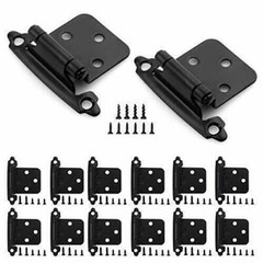 Overlay Kitchen Cabinet Hinges Self Closing Face Mount Cupboard Door Hinge Lot