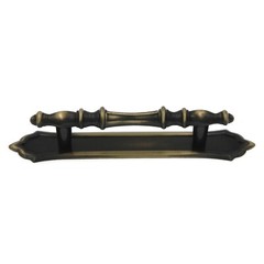 Amerock French Colony Antique English 3″cc Pull and Backplate BP183C-AE