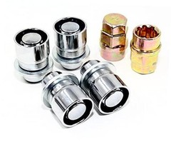 Set of 4 12×1.5 Veritek OE 1.47 Inch Mag Factory Style Replacement Chrome Lug