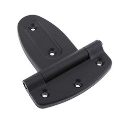 Electrical Distribution Box Hinges Black Nylon 131 mm x 108 mm Fixed Pin Design