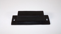 NEW A29 Iron Bin Pull Black Powder Coat, Cabinet Pull (Set of 10)
