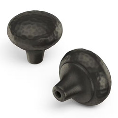 Mountain Lodge 1-3/8 In. Black Iron Cabinet Knob