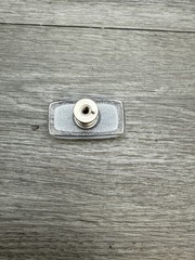 Sietto LK-704-SN Reflective 2 Inch Rectangular Cabinet Knob Sky Blue/Nickel