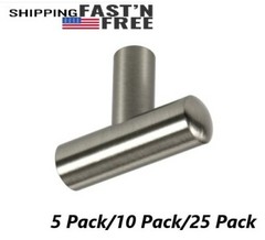 Silverline K5002 60mm x 35 mm Cabinet T Bar Pull (Knob)