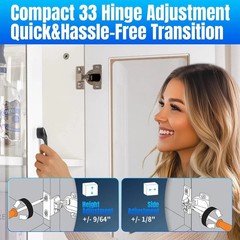 4PCS Replacement for 30.310-11.02 Blum Cabinet Hinges, 110 & 120 Degree Screw o