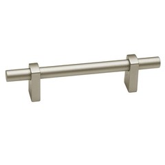 Alno A2801-3 Vita Bella 3″ Center to Center Modern Smooth Bar – Nickel