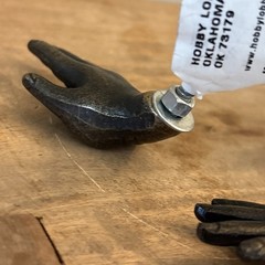 Human Hand Shape Antique Finish Brass Handle Drawer Cabinet Knob Pull Hobby Lobb