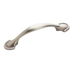 amerock everyday heritage 10-pack 3” satin nickel arch handle drawer pulls