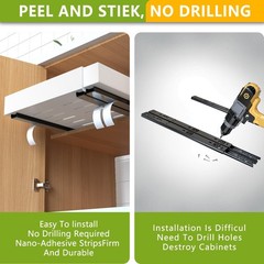 2 Pack Pull Out Cabinet Organizer 21″ 21″D x12.4″-20.47″W (2 Pack), White