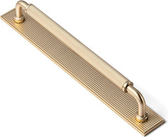 Champagne Bronze Knurled Cabinet Pulls – 2 Pack, Modern Design & Non-Slip Grip