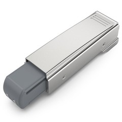Onemake 10 Pack Soft Close Motion Damper Mechanism for 3.02″L x 0.7″W, Nickel