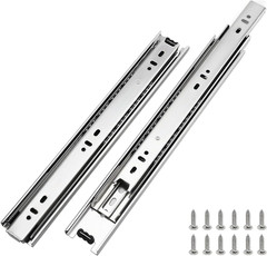 Full Extension Ball Bearing Drawer Slides 8 10 12 14 16 18 20 22 24 Inch Heavy D