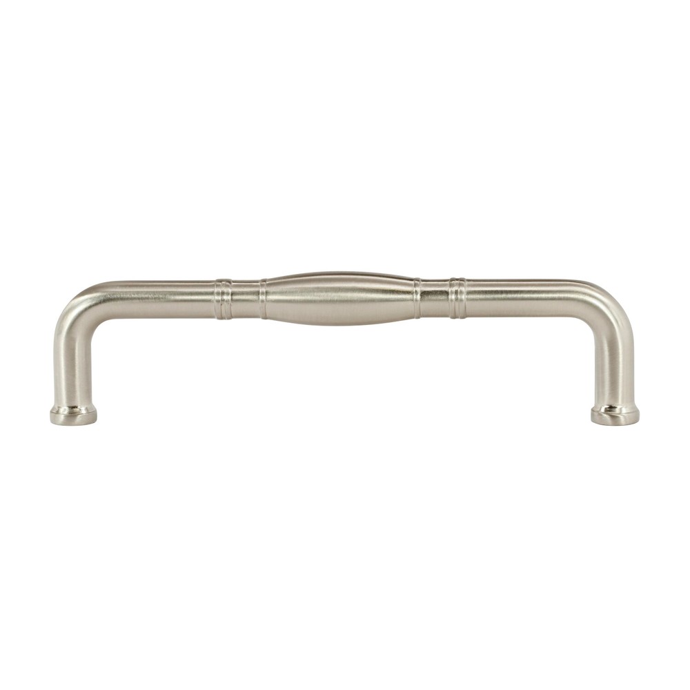 Classic Style 5-1/32″ Hole Centers 5-1/2″ Long Brushed Nickel Handle P208128BN