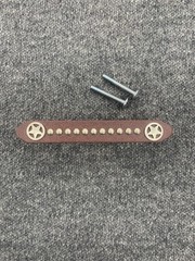 Set 3 Rustic Texas Star Drawer Door Handles Cabinet Metal Cowboy Western Pulls