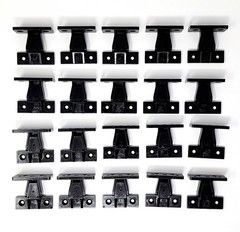 20 Sets HAFELE KEKU CLIPS Push-In Fitting, Hidden Connector For Cabinet Panels