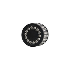 Lot of 10 Black Cabinet Knobs Drawer Kitchen Dresser Furniture Door Handle Pulls