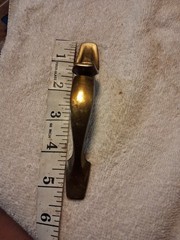 NOS Belwith N13613 Brass Vertical 5.25 In. Pull