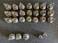 26 Nickel Finish Knobs Pulls