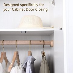 16-Pack Magnetic Door Catch Set with Strong Stainless Steel Finish – Home Safety