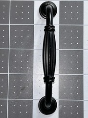 Semi-Gloss Black 5.52″ L Cabinet/Drawer Pull Classic Antique-Style Handle Lot 11