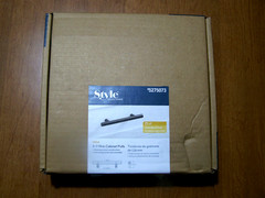 (25) NEW Sealed ~ 7 3/8 In. Cabinet & Drawer Pulls ~ Black Matte ~ 5 1/16 Center