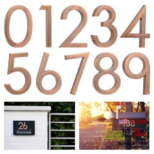 4″ 20 Pack(0-9) Self Adhesive Mailbox Numbers,Door Address Number Stickers for