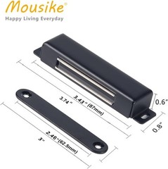 70lb Stainless Steel Magnetic Door Catch for Enhanced Safety & Smooth Operation