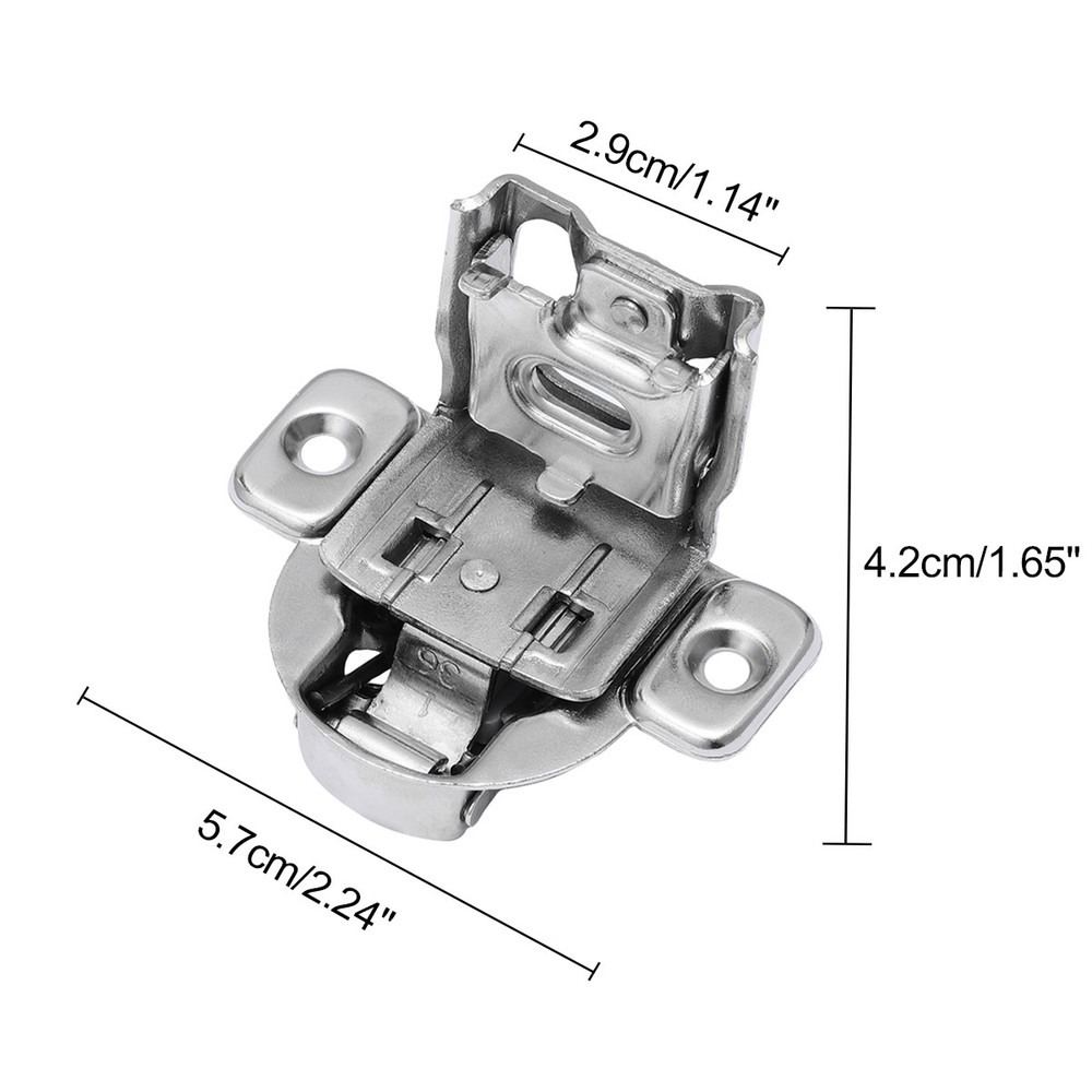 US Stock Steel Soft Close Self Close Cabinet Hinges for Kitchen Cupboard Doors