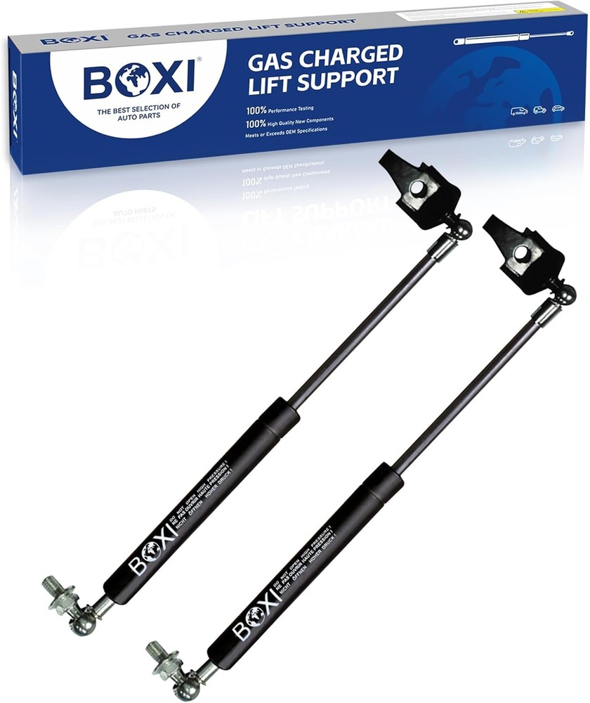BOXI 2pcs Front Hood Lift Supports Struts Shocks Gas Struts Shocks Springs Suppo