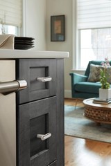 Bar Cabinet Pulls 10PCS Satin Nickel 1-15/16in Length Drawer Handle Hardware