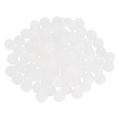 100Pcs Raised Panel Cabinet Door Spacers 1/2″(12mm) Ball Stabilizers White