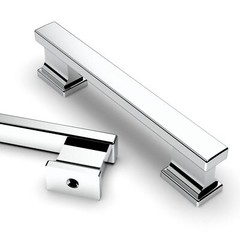 Kitchen Cabinet Handles 3.75″ 96mm Polished Chrome Drawer Pulls 6 Pack