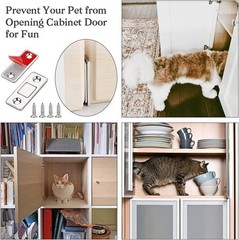 Cabinet Magnetic Catch 14 Pack Ultra Thin Cabinet Door Magnets Stick on Drawe…