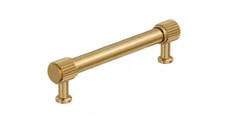 8-Amerock Riva 5-1/16″ (128mm) Modern Champ. Bronze Bar Cabinet Pulls BP37804CZ