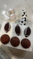 Kids Sport Drawer Pulls Set of 4; 12 Total