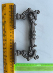 Vintage Style Cast Iron Victorian Design Decorative Door Gate Handle Pull