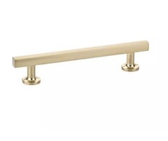 Lot Of 3 Emtek 86676US4, Cabinet Pull Handle 5″Centers Urban Modern, Satin Brass
