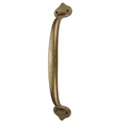 Runningfish Vintage Solid Brass Pulls, Antique Copper|Rustic 6.5inch, Bronze