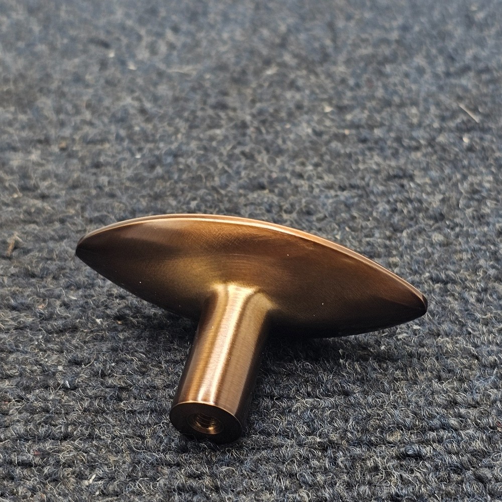 LO & CO 4079-65-BR: Almond Knob Bronze 65mm Large