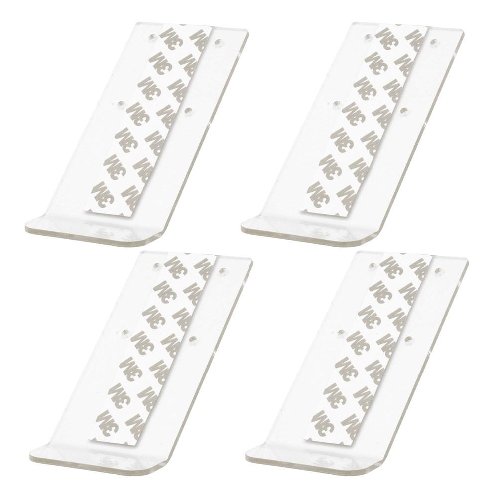 ToeIn Hands Free Cabinet Door Adhesive Toe Foot Pull 4PCS Touchless Opener