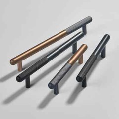 Black&Dark Gray Drawer Handle Pull Antique Coffee Kitchen Cabinet Pulls Handles
