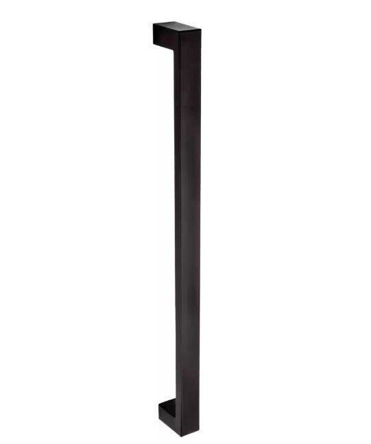 Architectural 16 in. (406 Mm) Center-to-Center Modern Matte Black Appliance Pull