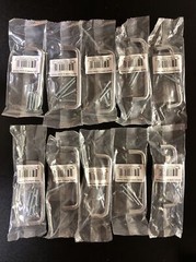 Lot Of 10 New Hardware Resources S271-4PC 4″ Torino Wire Pulls – Polished Chrome