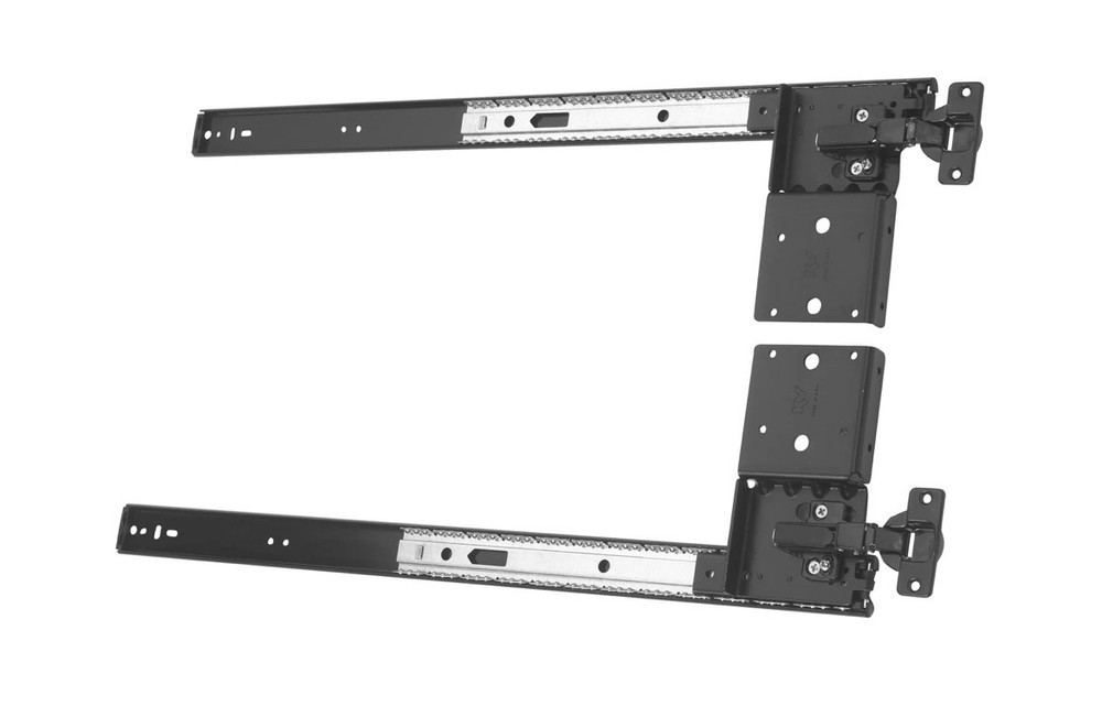 Knape & Vogt 24” EZ Pocket Door Slide with Inset Hinges 8080HKS SAL HINGE KIT