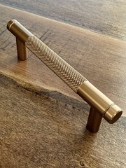 Gold Champaign Cabinet Pulls Textured 8 Pulls 3.75” Center To Center