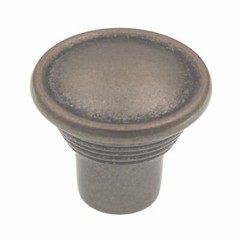 Amerock Vasari Weathered Nickel Copper 1 3/16″ Round Cabinet Knob BP24010WNC