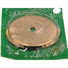 Vintage Amerock 1960’s Bright Brass 1 5/8″ Cabinet Knob Backplate A500-3